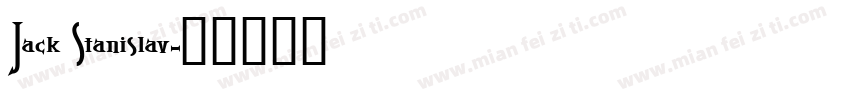 Jack Stanislav字体转换